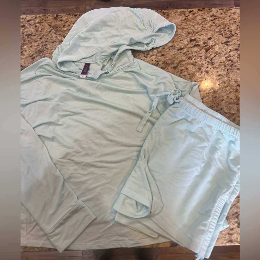Adore Me Light Blue Pajama Set